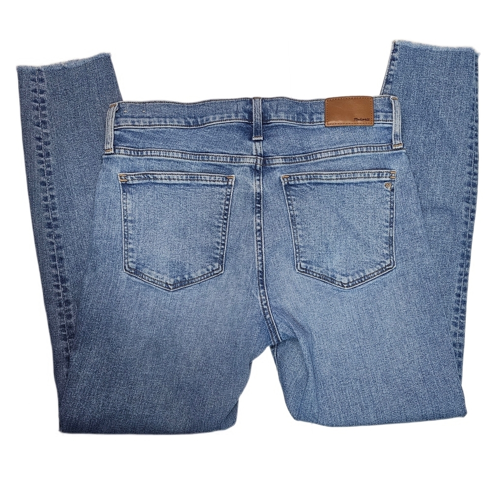 Madewell 9" Mid-Rise Skinny Women's Blue Jeans - Picture 5 of 10